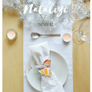 TUTORIAL di Natale: tag segnaposto stampabili