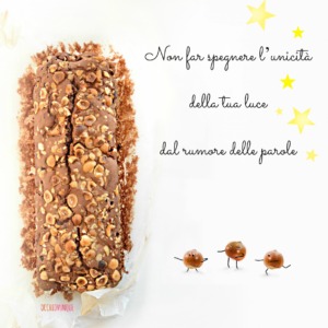 Vegan cake al caffè, fondente e frutta.