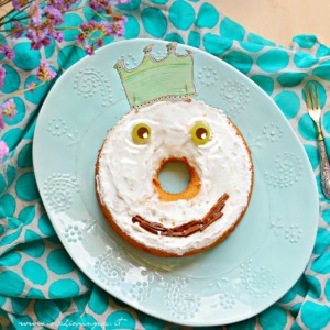 Chiffon cake all’arancia e cannella per Halloween