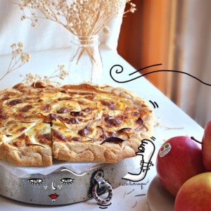 Focaccia di mele croccante SENZA LIEVITO E SENZA BURRO